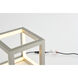 Canada 6.3 inch 20.00 watt Nickel LED Table Lamp Portable Light